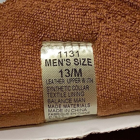 L.B. Evans Tan Suede Moccasin Slippers - Picture 7 of 10